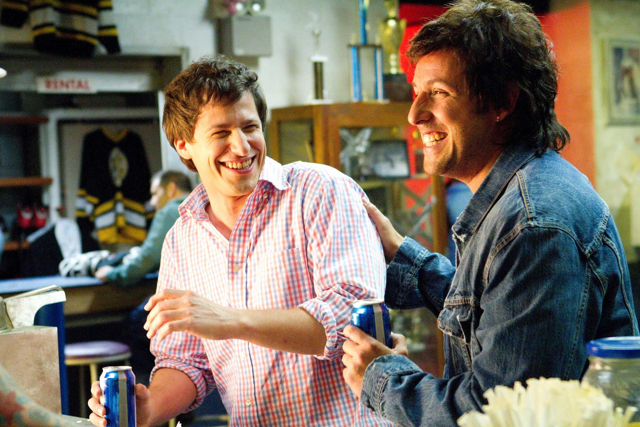 Still of Adam Sandler and Andy Samberg in Pakvaises tetis (2012)