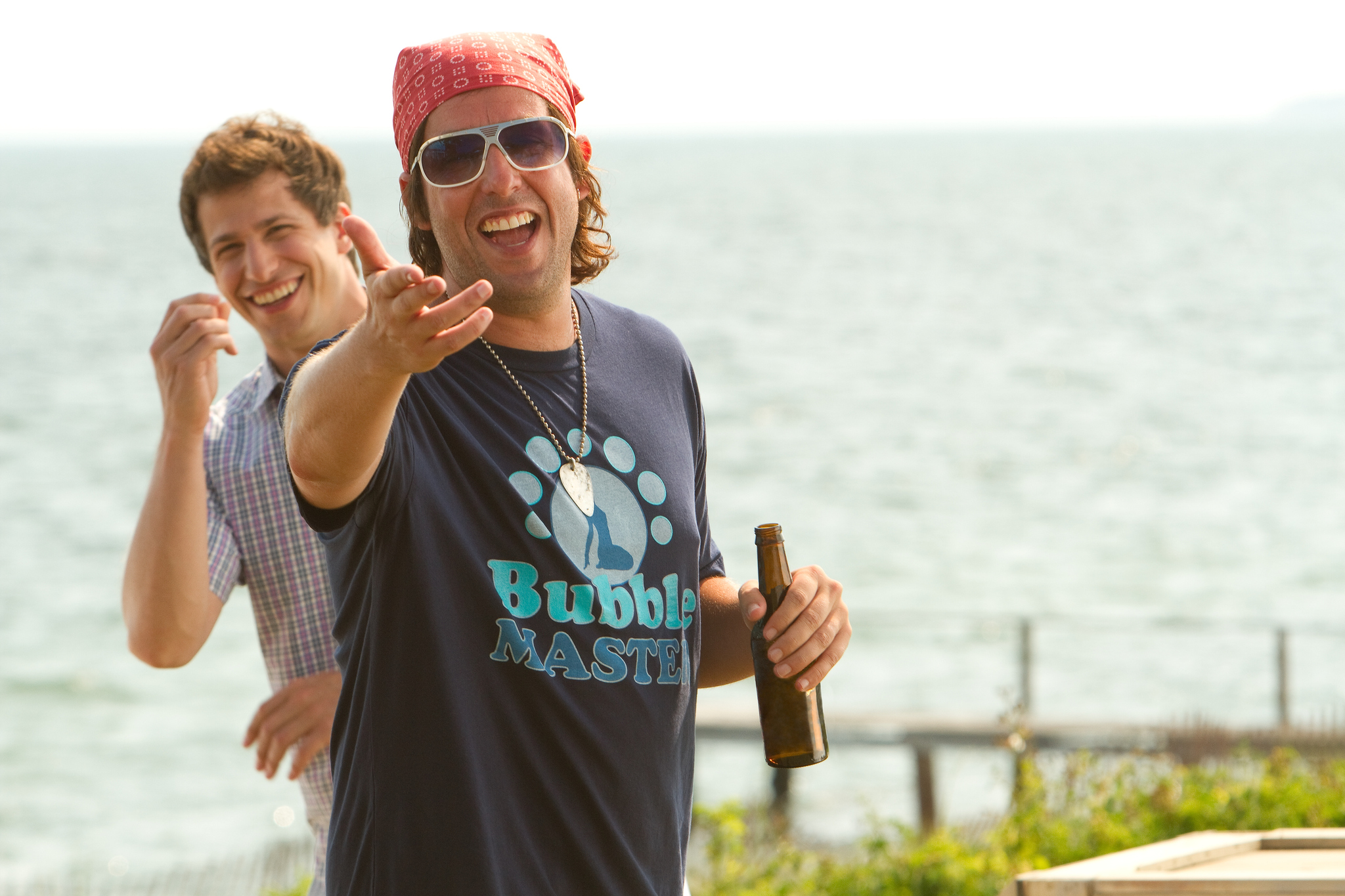 Still of Adam Sandler and Andy Samberg in Pakvaises tetis (2012)