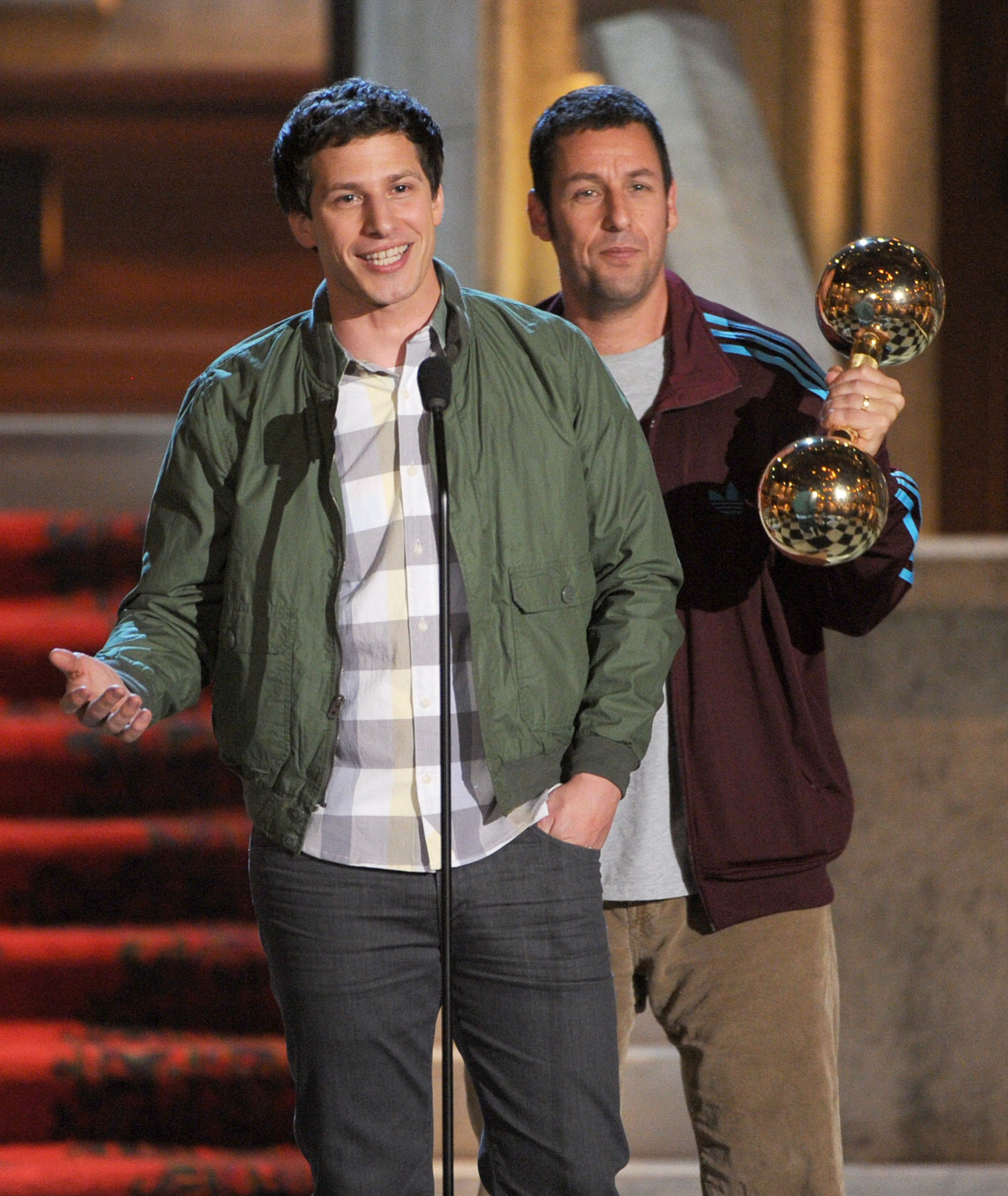 Adam Sandler and Andy Samberg