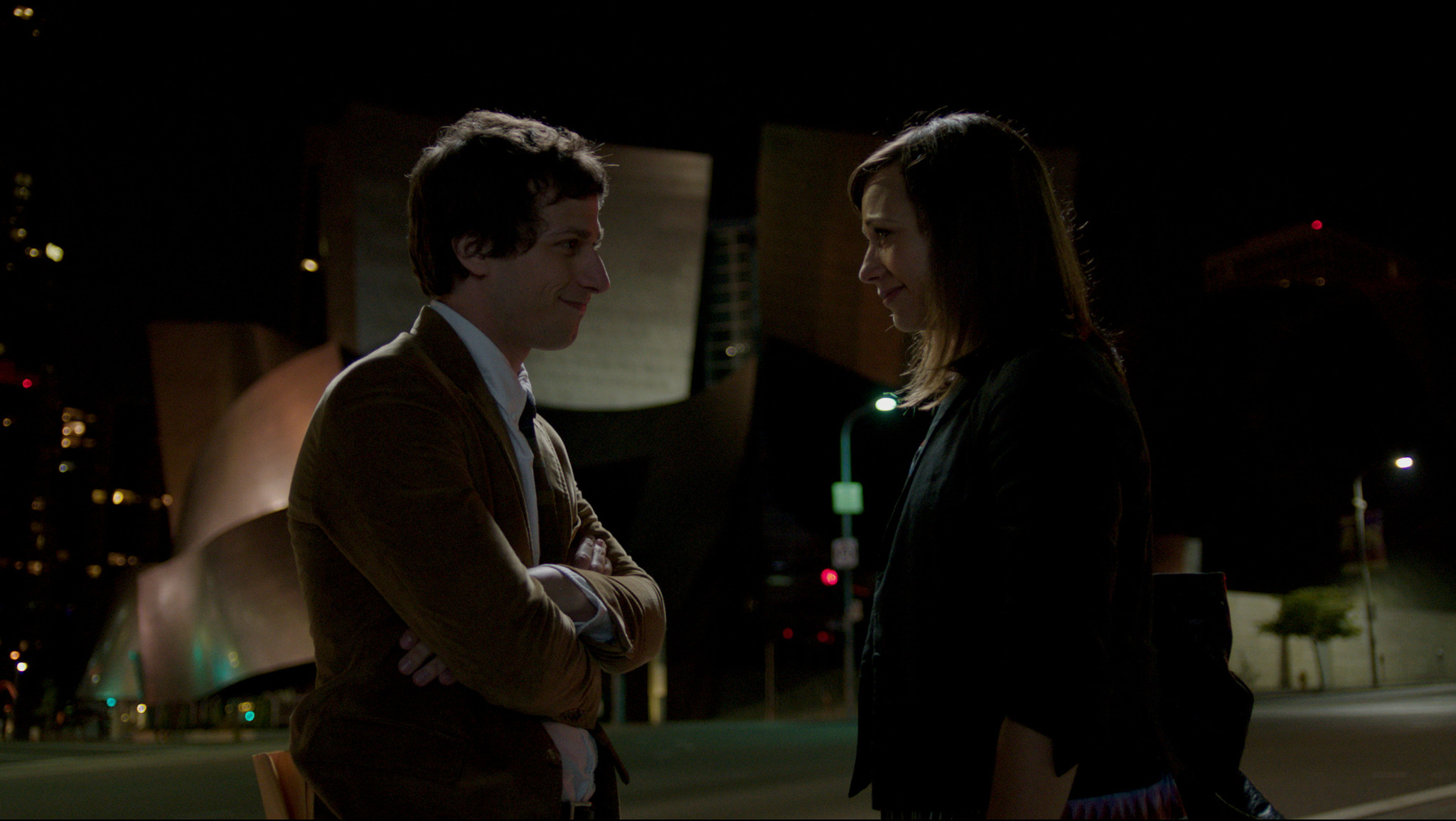 Still of Rashida Jones and Andy Samberg in Celeste & Jesse Forever (2012)