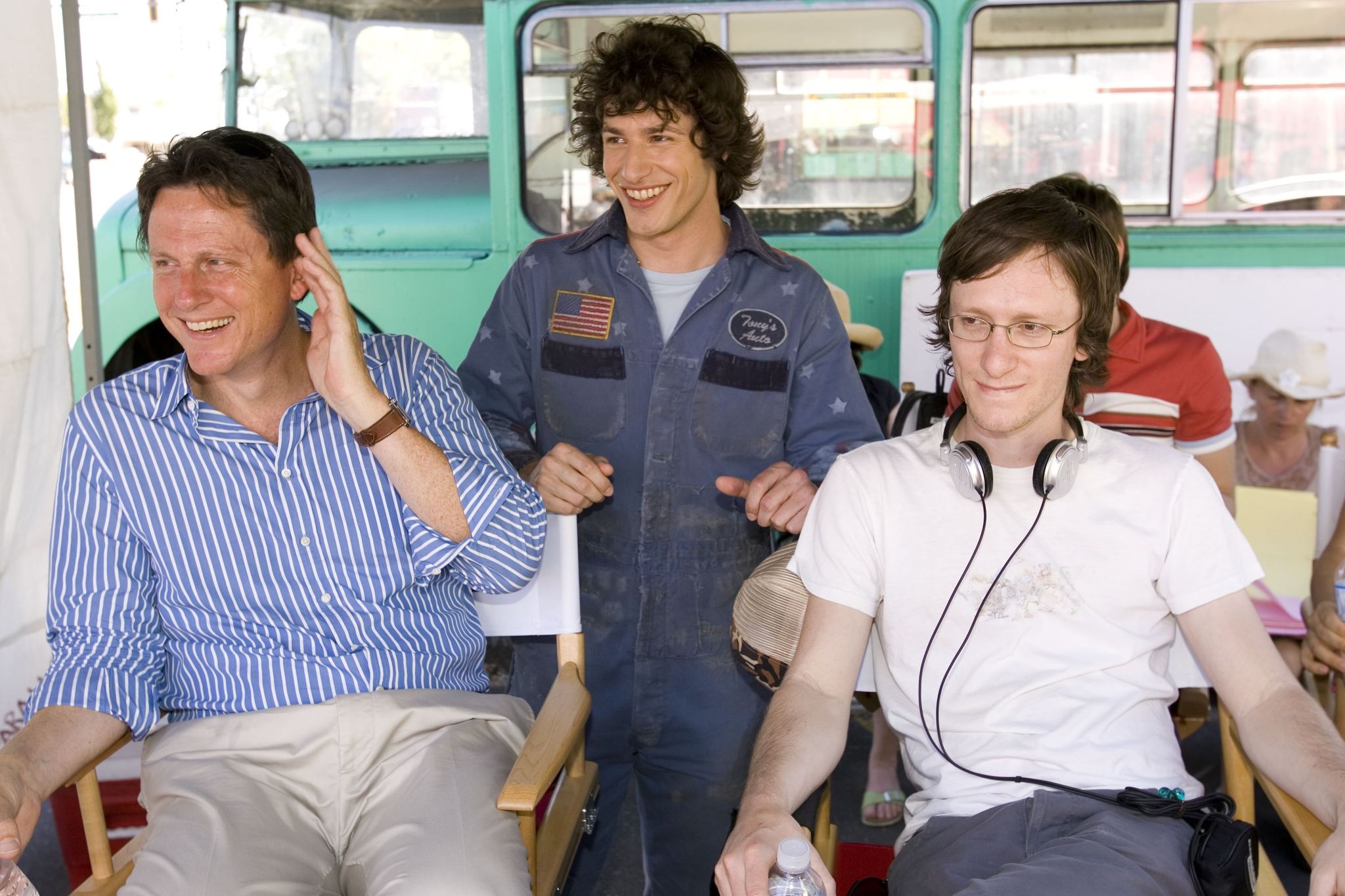 Still of John Goldwyn, Andy Samberg and Akiva Schaffer in Hot Rod (2007)