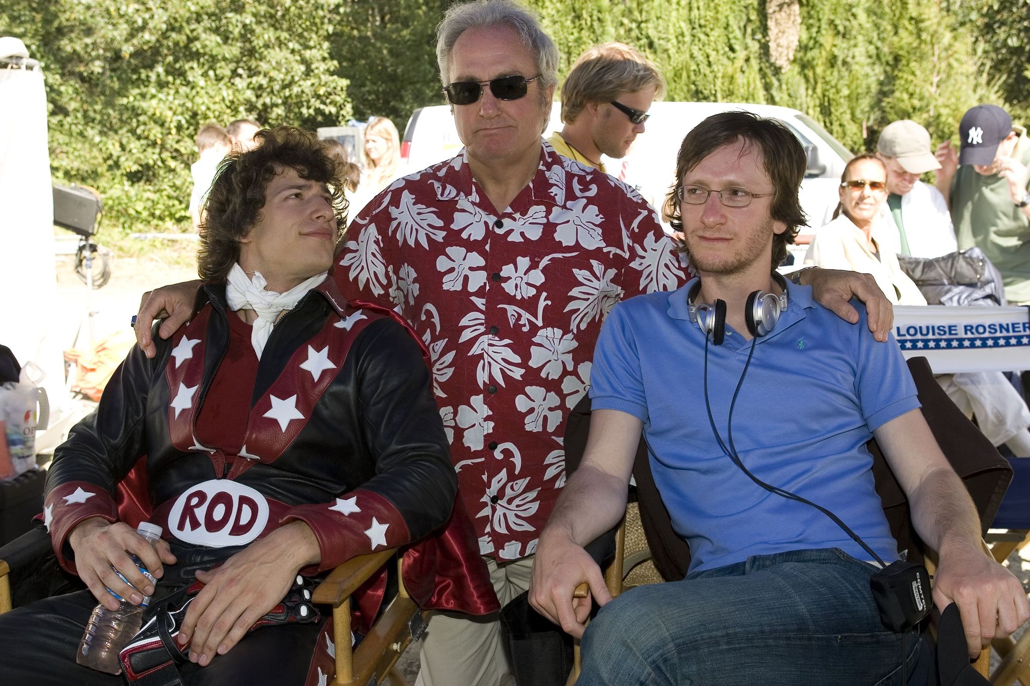 Still of Lorne Michaels, Andy Samberg and Akiva Schaffer in Hot Rod (2007)