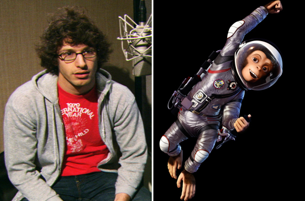 Still of Andy Samberg in Space Chimps (2008)