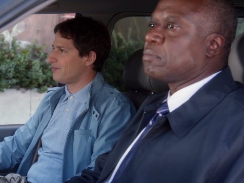 Still of Andre Braugher and Andy Samberg in Brooklyn Nine-Nine (2013)