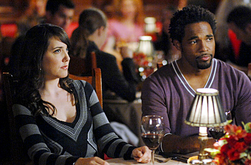 Still of Jason Winston George and Amanda Foreman in What About Brian