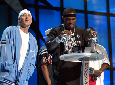 Eminem and 50 Cent at event of MTV Video Music Awards 2003 (2003)