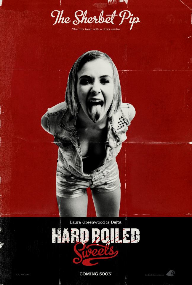 Hard Boiled Sweets Alternative Red Posters