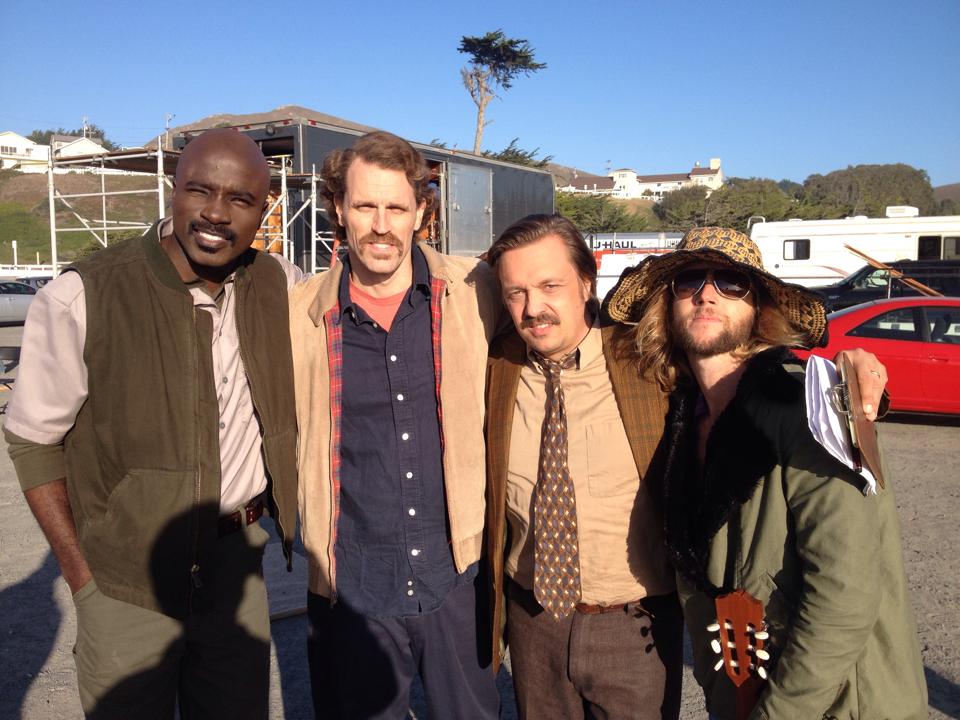 America Is Still The Place (L-R: Mike Colter, Travis Johns, Steven Wiig, Greg Cipes)