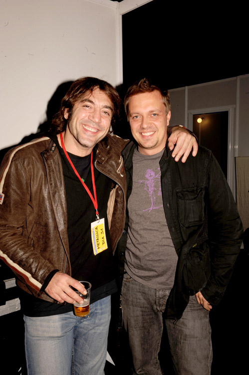 Javier Bardem & Steven Wiig