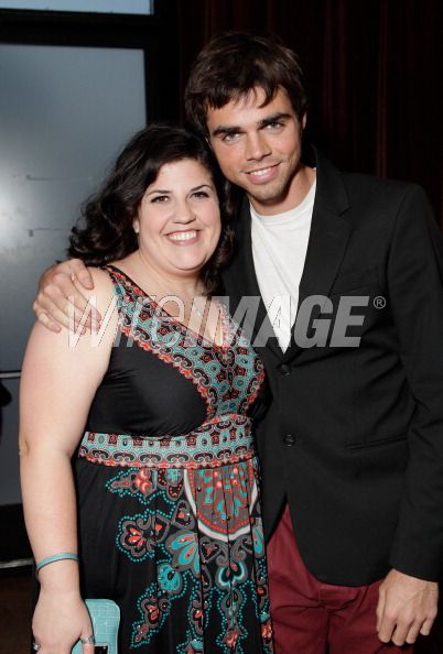 Rakefet Abergel and Reid Ewing on the red carpet at Drawing Hope International Gala in Beverly Hills, CA.