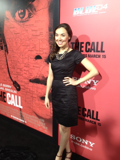 Tara Platt at the premiere of The Call; March 2013