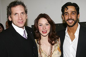 Stephen Kunken, Lynn Collins and Amir Arison on opening night of MCC's A Very Common Procedure at the Lucille Lortel Theater