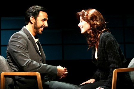 Amir Arison and Lynn Collins in MCC's A Very Common Procedure at the Lucille Lortel Theatre