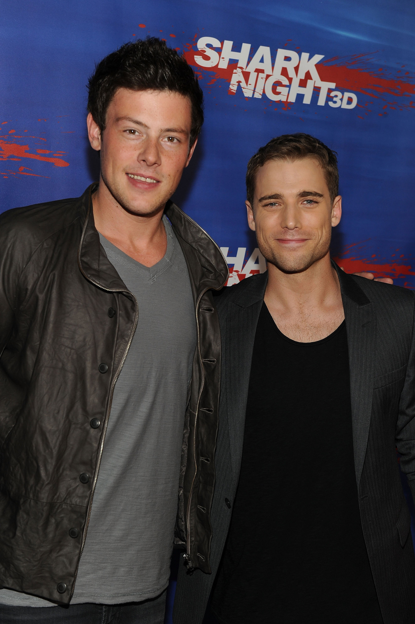 Dustin Milligan and Cory Monteith at event of Shark Night 3D (2011)