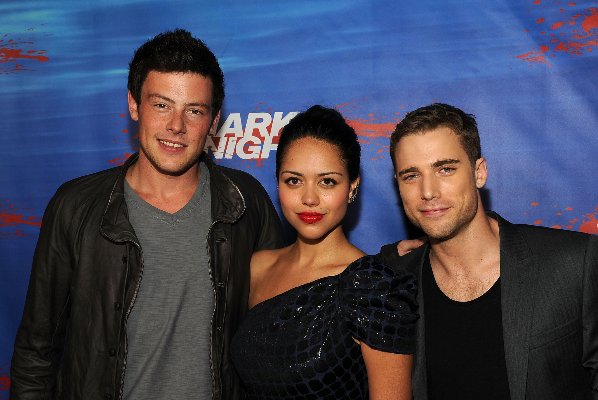 Alyssa Diaz, Dustin Milligan and Cory Monteith at event of Shark Night 3D (2011)