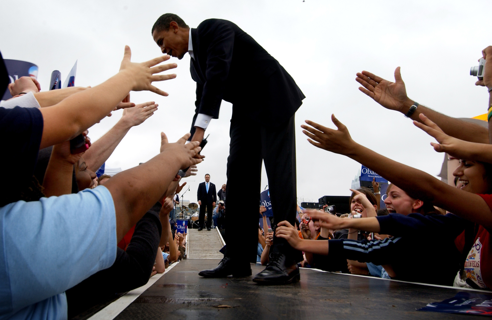 Still of Barack Obama in By the People: The Election of Barack Obama (2009)