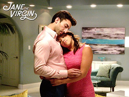 Still of Justin Baldoni and Gina Rodriguez in Jane the Virgin (2014)