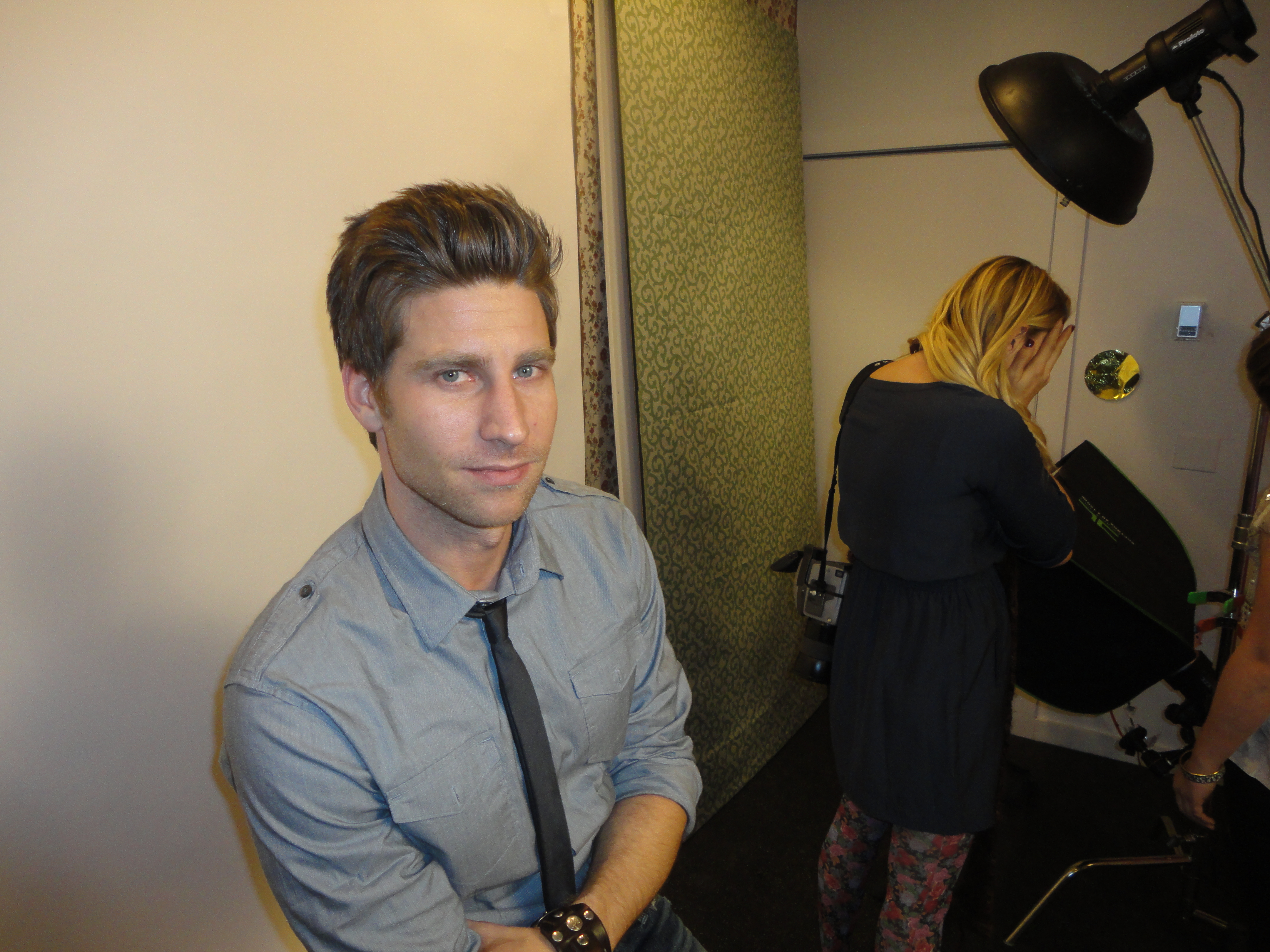 Behind the scenes of the AP Images Shoot, Sundance Film Festival, 2012.