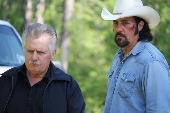 Rugaru with costar Joe Estevez