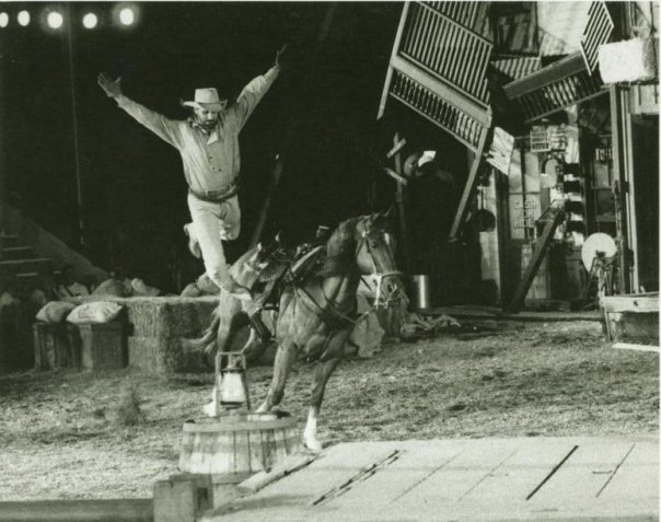 Universal Studios Wild West Stunt Show designed by Hal Needham.