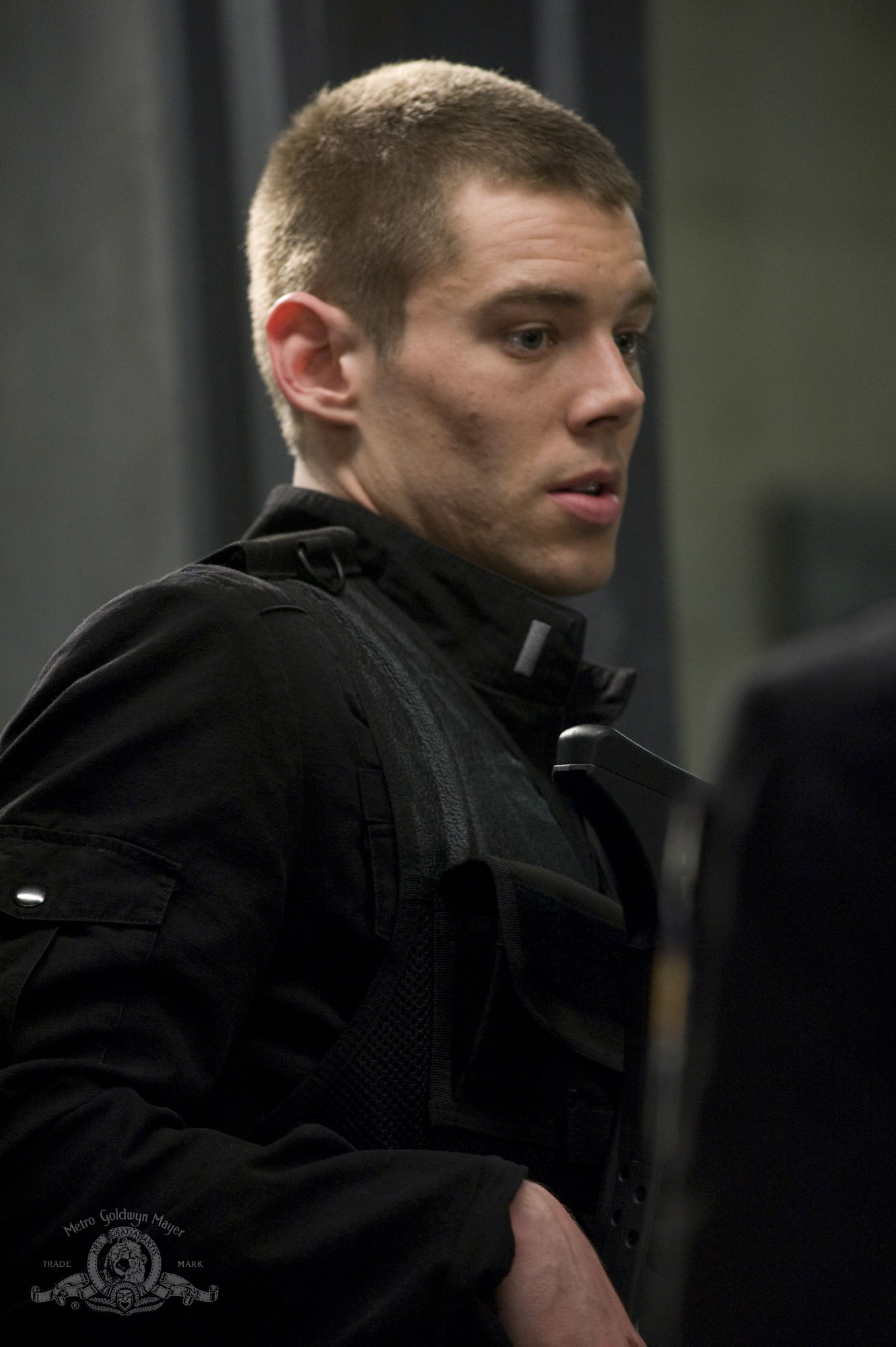 Still of Brian J. Smith in SGU Stargate Universe (2009)