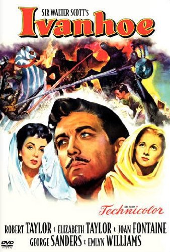 Joan Fontaine, Elizabeth Taylor and Robert Taylor in Ivanhoe (1952)
