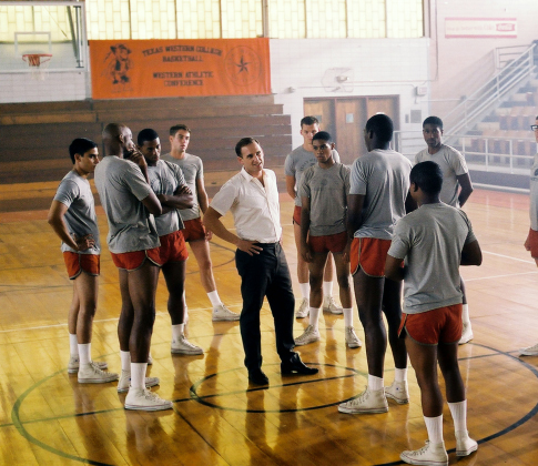 Still of Mitch Eakins, Josh Lucas, Austin Nichols, Al Shearer and Damaine Radcliff in Glory Road (2006)