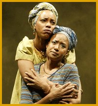 April Yvette Thompson & Tracie Thoms in the world premier of Lynn Nottage's A Stone's Throw