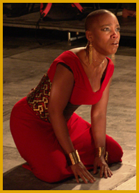 April Yvette Thompson starring in Medea at The Classical Theatre of Harlem