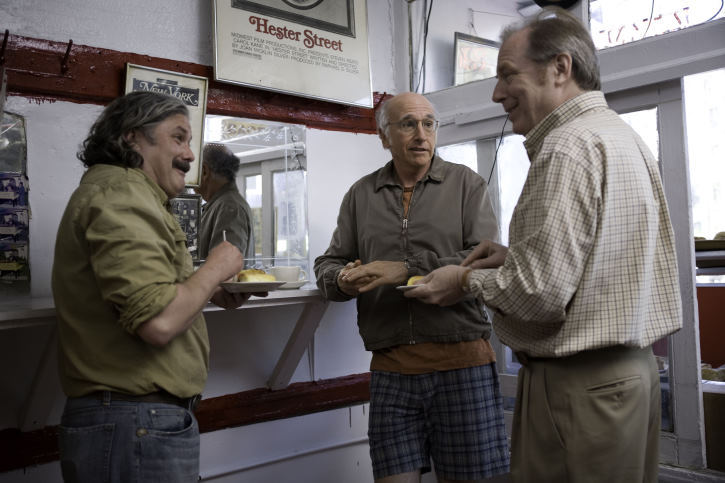 Still of Larry David and Michael McKean in Kad ir kas benutiktu (2009)