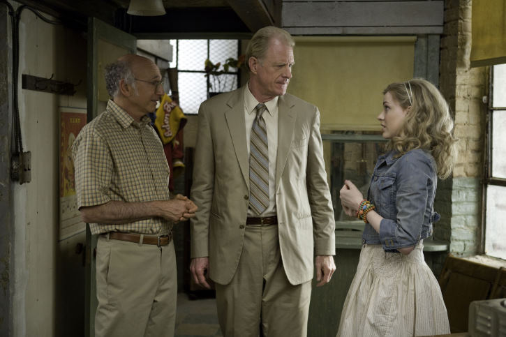 Still of Ed Begley Jr., Larry David and Evan Rachel Wood in Kad ir kas benutiktu (2009)