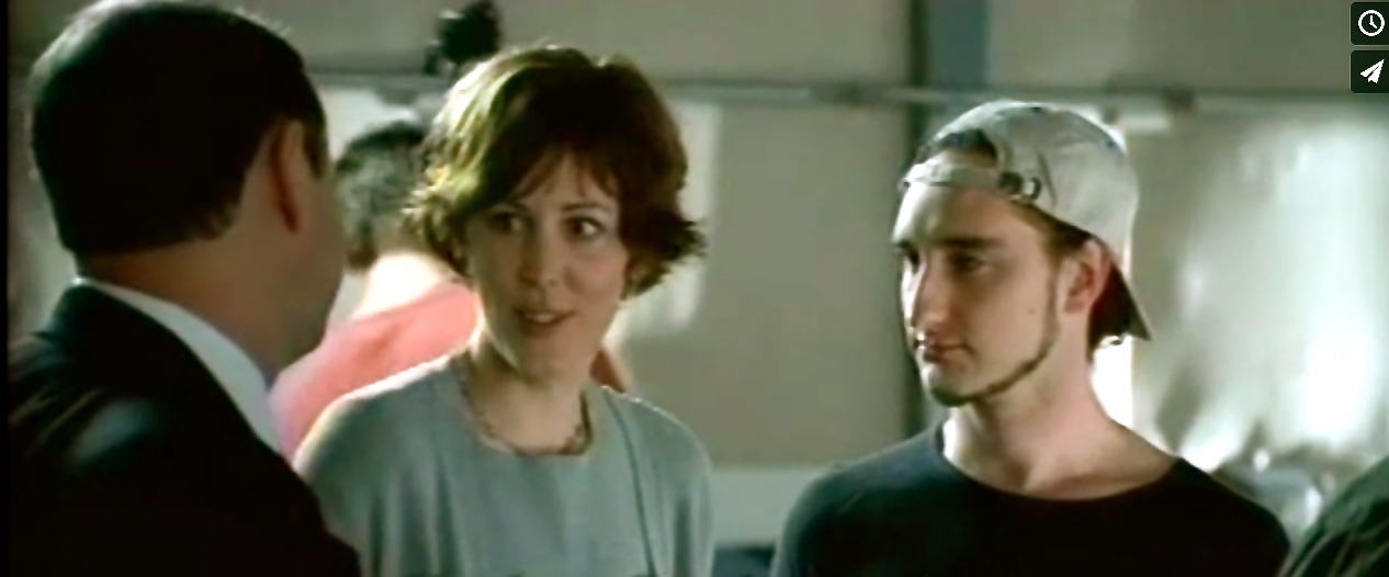 David Huband, Danielle Bourgon and Balazs Koos in The Reel Truth (2001)