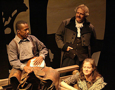 Kathleen Mary Carthy in The Colony Theatre's production of 'A Free Man of Color'. - The LA Times wrote 