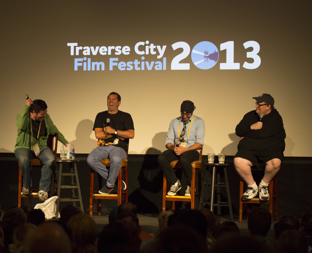 The Doug Loves Movies podcast at the Traverse City Film Festival with Michael Moore, Doug Benson and Graham Elwood. Do not miss this festival!