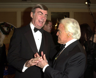 Sam Donaldson and Jack Valenti