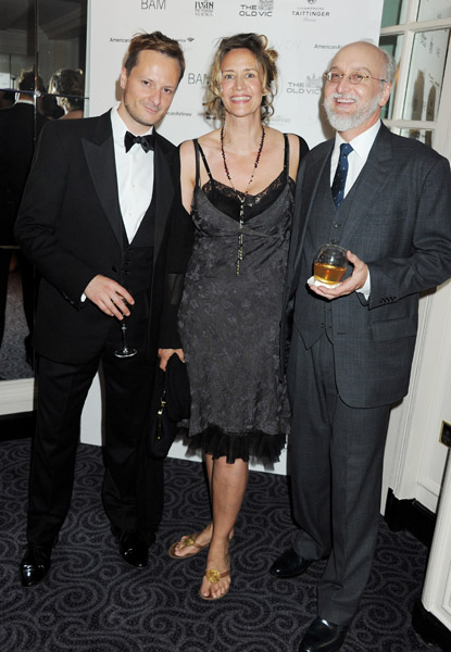 Chandler Williams, Janet McTeer and Michael Rudko, Press Night for Richard III at the Savoy, London.