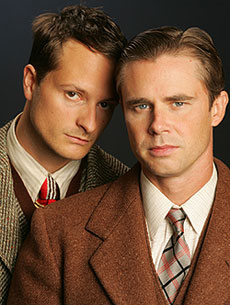 Chandler Williams and Sam Trammell in a publicity shot for ROPE.