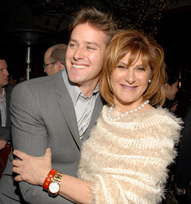 Amy Pascal and Armie Hammer at event of The Social Network (2010)