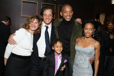 Will Smith, Jada Pinkett Smith, Gabriele Muccino, Amy Pascal and Jaden Smith at event of The Pursuit of Happyness (2006)