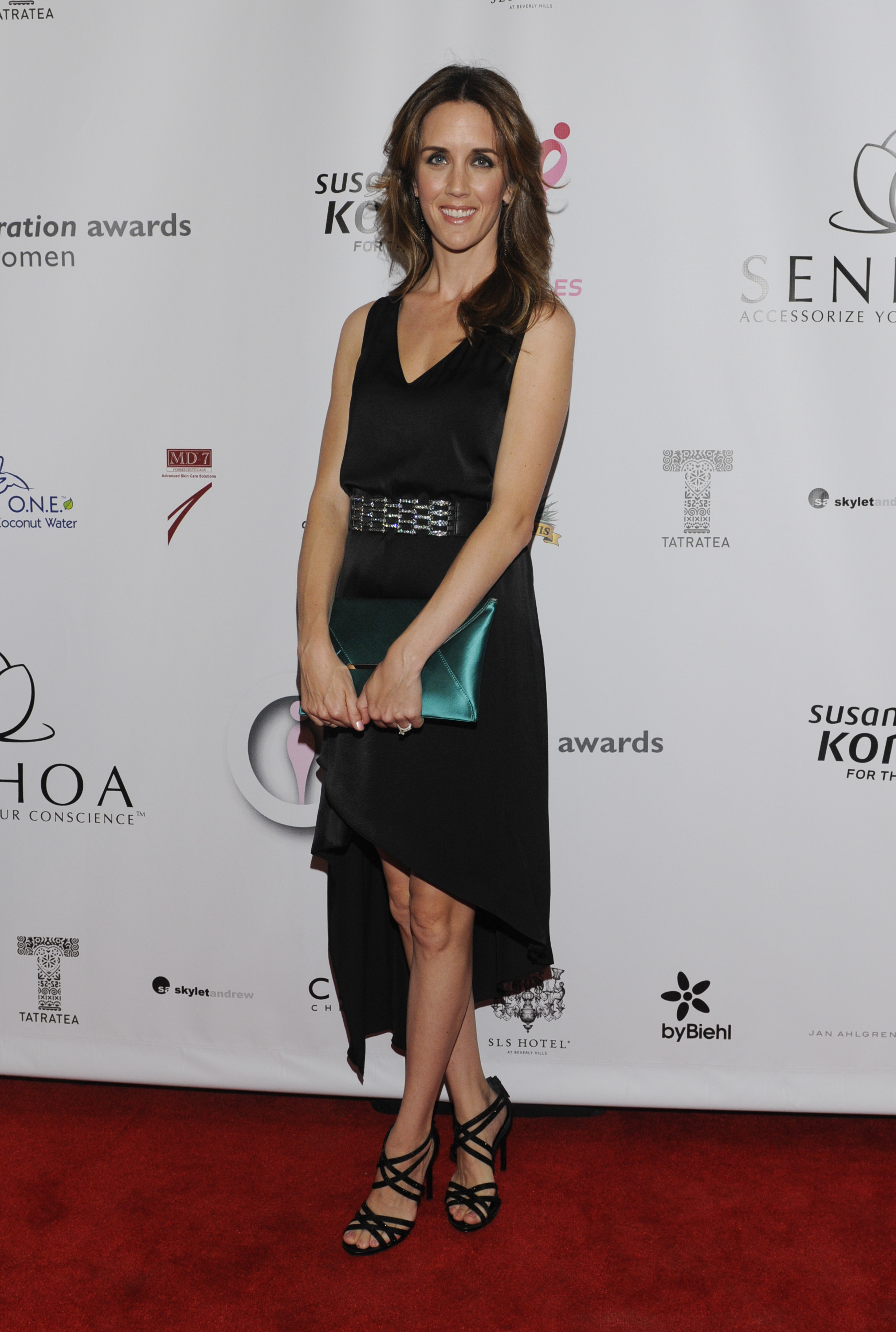 Actress Staci Lawrence arrives at the 2012 Inspiration Gala at Royce Hall, UCLA on November 4, 2012 in Westwood, California.