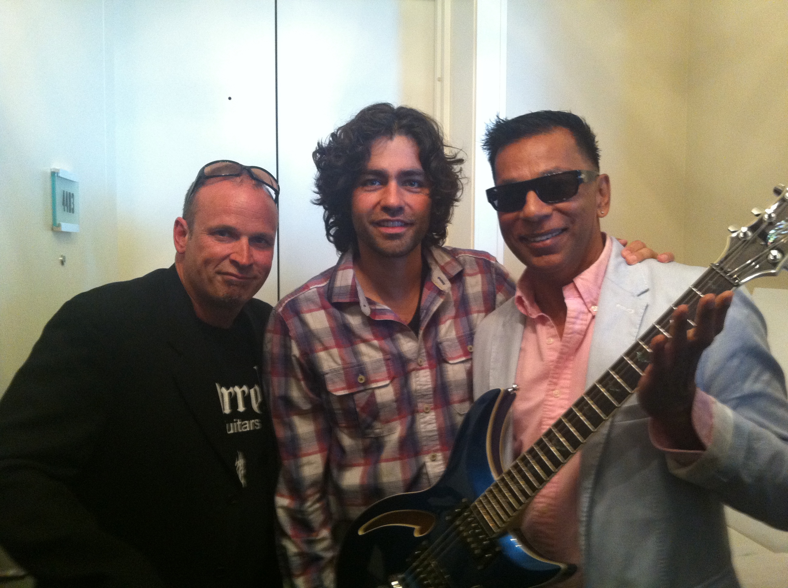 Jarrell Guitars,Adrian Grenier, Timothy Hollywood Khan, Tiff12