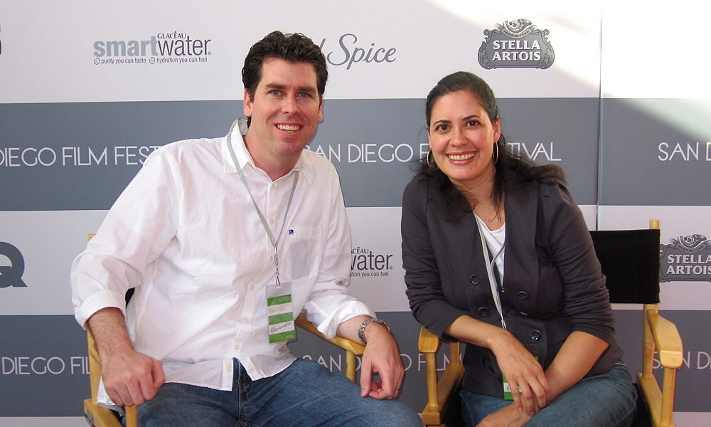 Chris Cashman and Lisa Cashman at the 2010 San Diego Film Festival