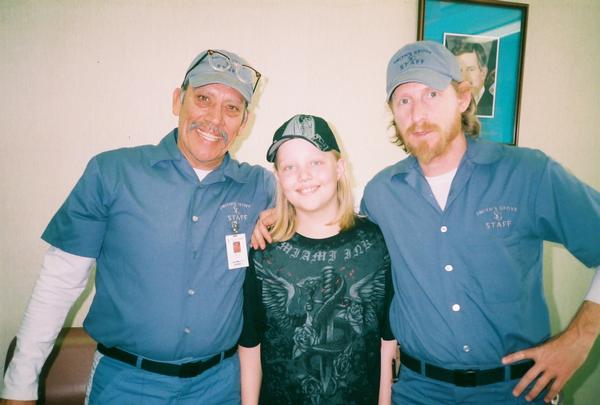 with Danny Trejo in Rob Zombies' Halloween /07. and Lew Temple