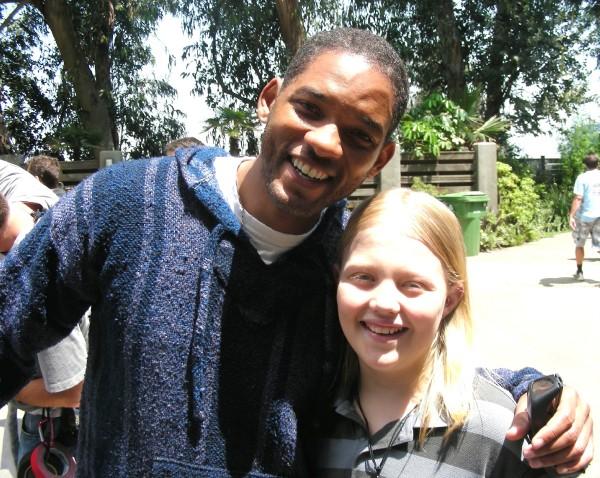 Set of HANCOCK with Will Smith