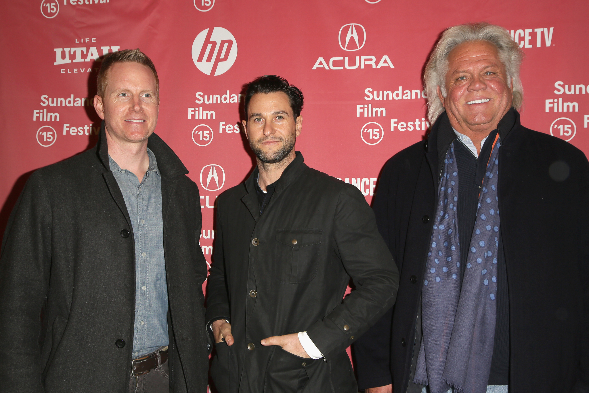 Erik Lokkesmoe, Ryan Rettig and Michael Macs at event of Last Days in the Desert (2015)