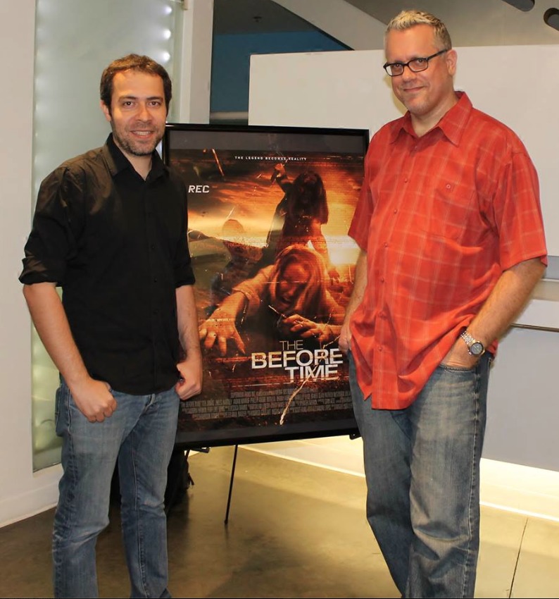 Miguel Muller and Peter Paul Basler at the premiere of THE BEFORE TIME