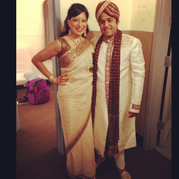 Sonal Shah and Omi Vaidya at NBC Universal's Diversity Showcase