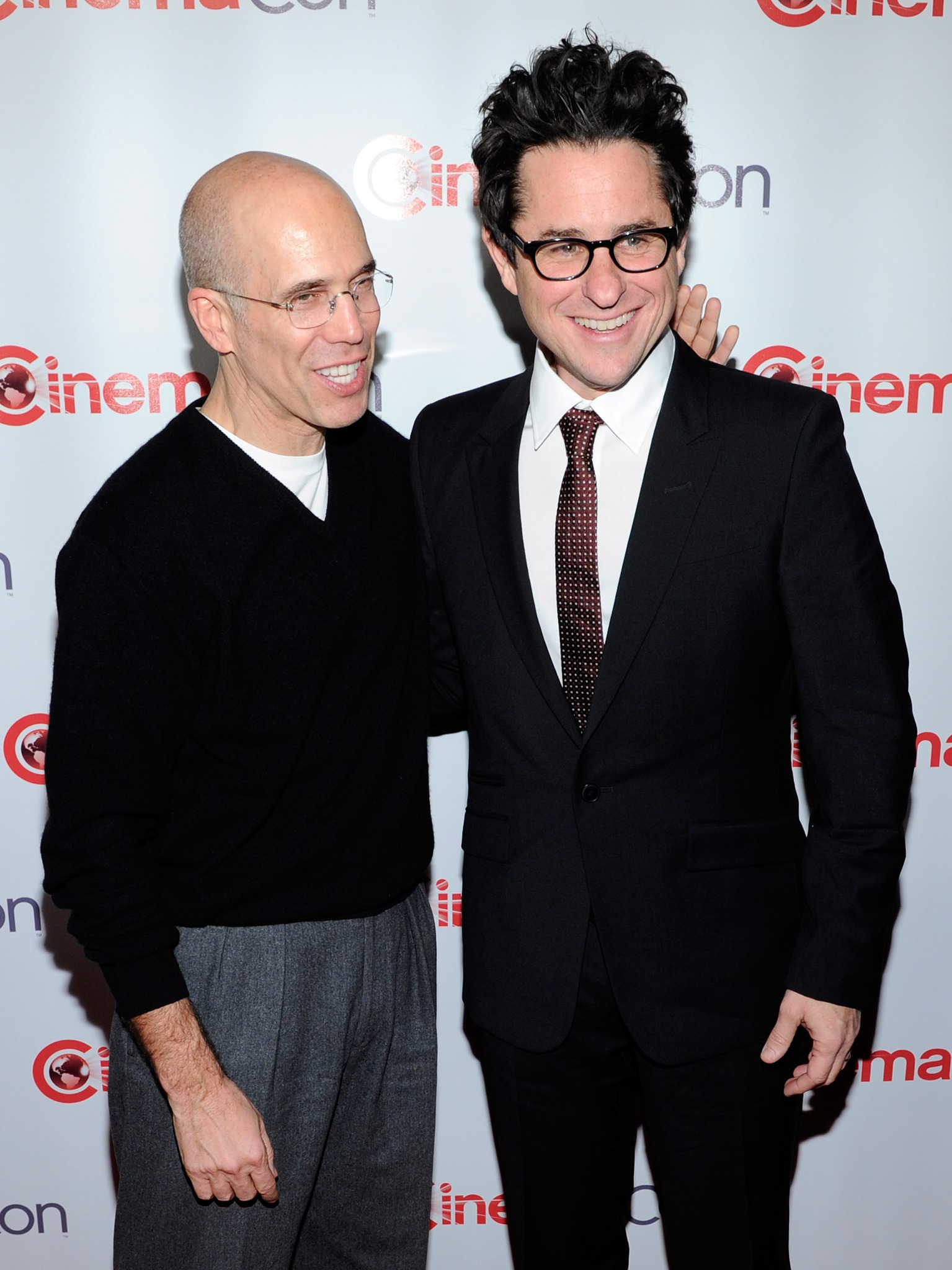 Jeffrey Katzenberg and J.J. Abrams