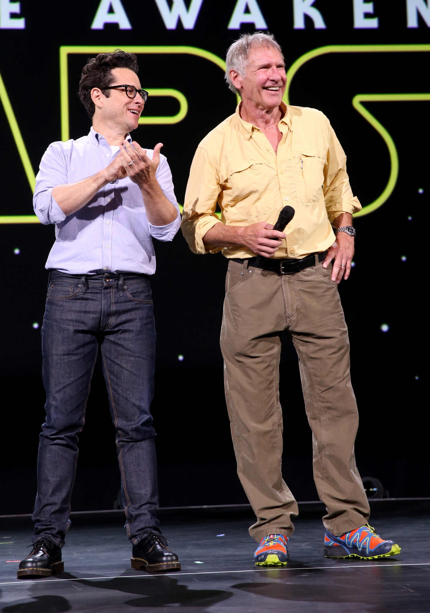 Harrison Ford and J.J. Abrams