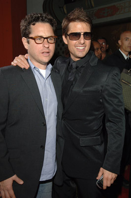 Tom Cruise and J.J. Abrams at event of Mission: Impossible III (2006)
